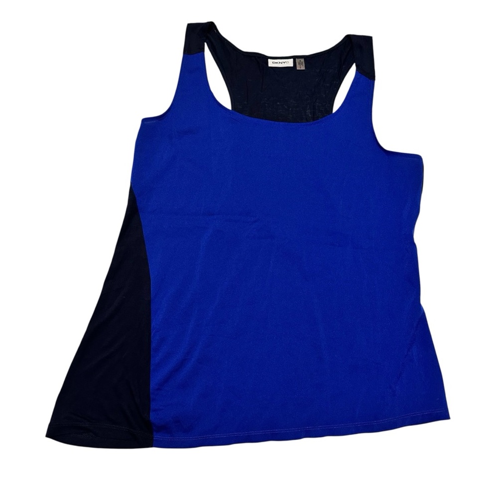 DKNYC NWT Women’s Royal Blue & Navy Top SZ M
